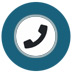 Ikon af en telefon symboliserer muligheden for at kontakte Odder Dyreklinik for at benytte Call and Collect-service.